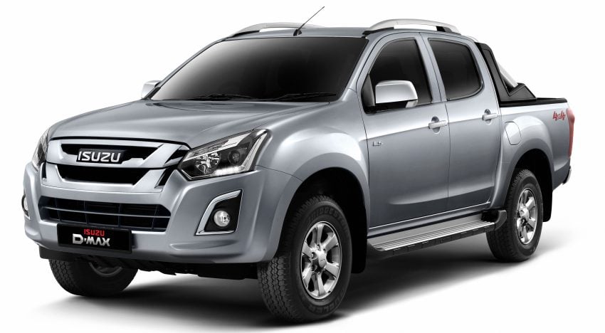 Isuzu D-MAX 小改款上市，八个等级，价格从RM83k起。 11025