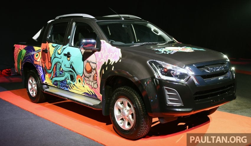 Isuzu D-MAX 小改款上市，八个等级，价格从RM83k起。 11009