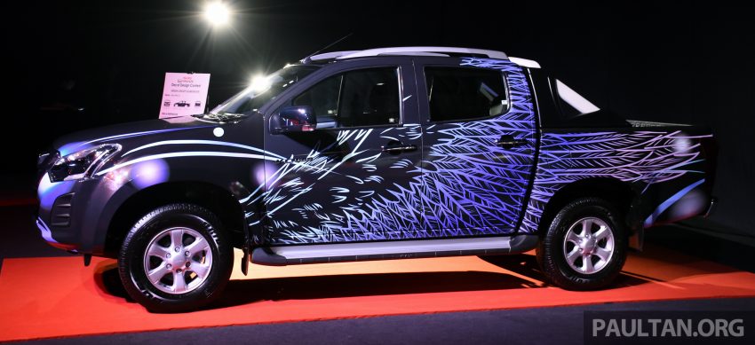 Isuzu D-MAX 小改款上市，八个等级，价格从RM83k起。 11010
