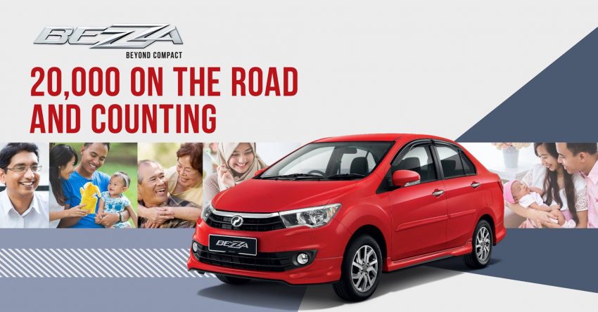 Perodua公布首9个月新车销售业绩，Bezza成销售主力。 10385