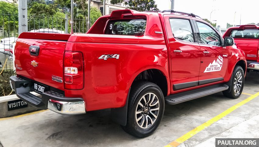 Chevrolet Colorado 小改款规格配备确认，RM95k起。 9702