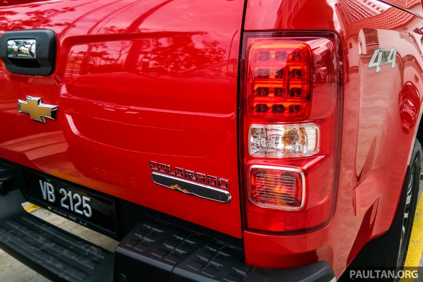 Chevrolet Colorado 小改款规格配备确认，RM95k起。 9705