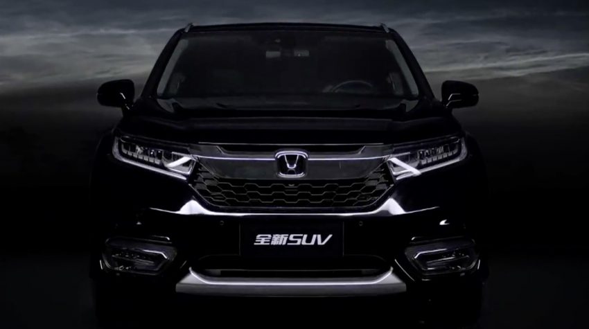 中国将发布Honda UR-V，Honda Avancier的孪生车款。 10791