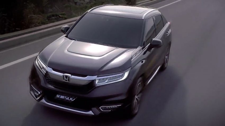 中国将发布Honda UR-V，Honda Avancier的孪生车款。 10796