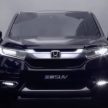 中国发布全新 Honda UR-V，定位比 CR-V 更高更大。