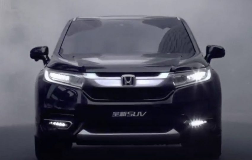 中国将发布Honda UR-V，Honda Avancier的孪生车款。 10797