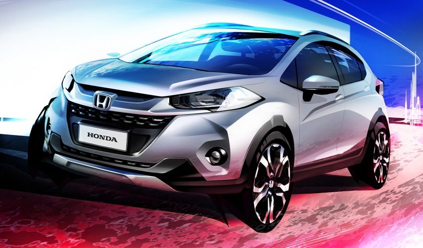 Honda下月在南美洲发布WR-V，比HR-V更入门的SUV。 10371