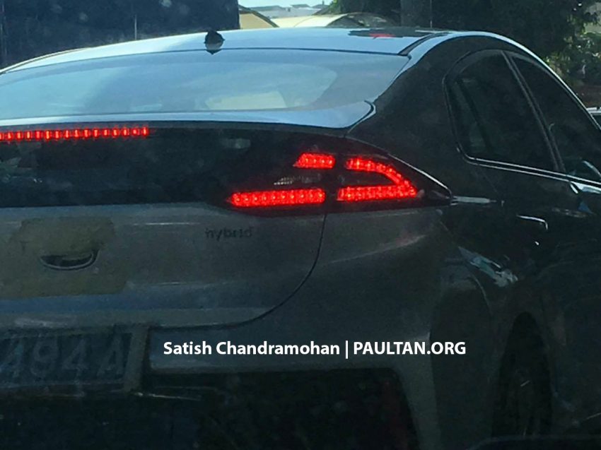 Toyota Prius的对手，Hyundai Ioniq 本地测试谍照曝光。 9982