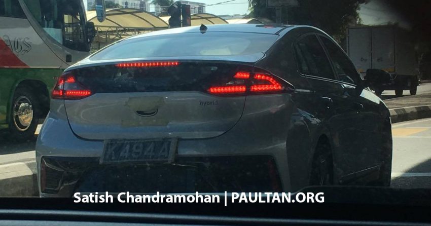 Toyota Prius的对手，Hyundai Ioniq 本地测试谍照曝光。 9983