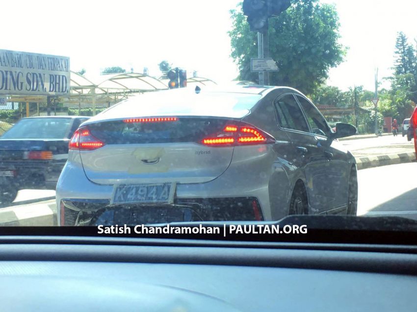 Toyota Prius的对手，Hyundai Ioniq 本地测试谍照曝光。 9981
