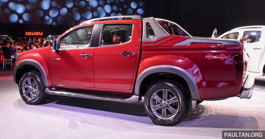 Isuzu D-MAX 小改款上市，八个等级，价格从RM83k起。 11106