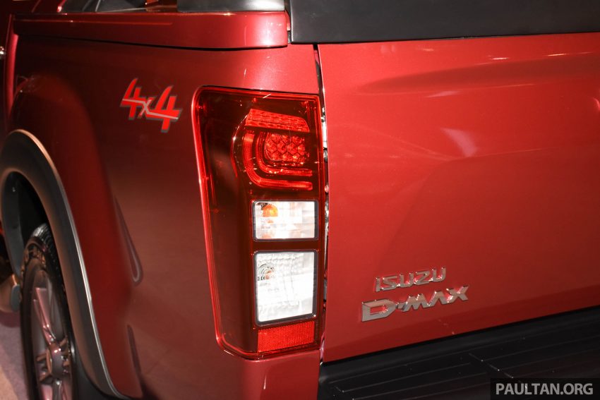 Isuzu D-MAX 小改款上市，八个等级，价格从RM83k起。 11110