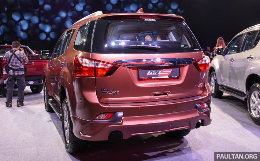 Isuzu MU-X Type S 特仕版闪亮上市，价格RM176.6k。 11085