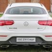 Mercedes-Benz GLC 250 4MATIC Coupé 本地上市开卖，九速自排变速箱+211hp马力，售价从RM424k起！