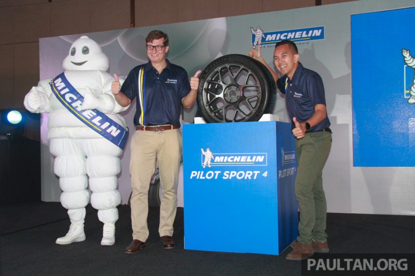 Michelin Pilot Sport 4登陆大马，16至19寸的轮胎选择！ 10483