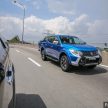 Mitsubishi Triton 小改款前后，两车实际油耗数据对比。