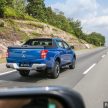Mitsubishi Triton 小改款前后，两车实际油耗数据对比。