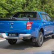 Mitsubishi Triton 小改款前后，两车实际油耗数据对比。