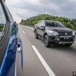 Mitsubishi Triton 小改款前后，两车实际油耗数据对比。