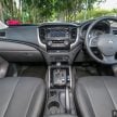 Mitsubishi Triton 小改款前后，两车实际油耗数据对比。