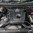 Mitsubishi Triton 小改款前后，两车实际油耗数据对比。