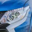 Mitsubishi Triton 小改款前后，两车实际油耗数据对比。
