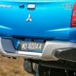 Mitsubishi Triton 小改款前后，两车实际油耗数据对比。