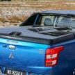 Mitsubishi Triton 小改款前后，两车实际油耗数据对比。