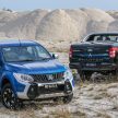 Mitsubishi Triton 小改款前后，两车实际油耗数据对比。