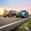 Mitsubishi Triton 小改款前后，两车实际油耗数据对比。