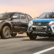 Mitsubishi Triton 小改款前后，两车实际油耗数据对比。