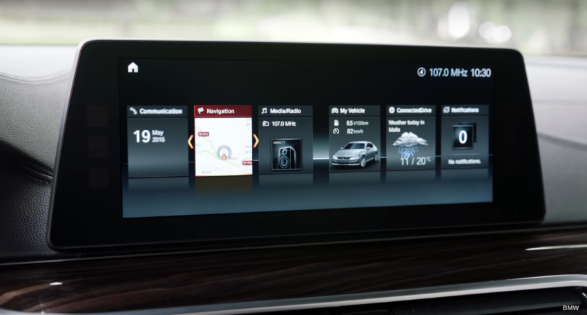 G30 BMW 5系列视频，让您知道5系列的新科技与卖点。 10265