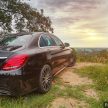 看图说车：Mercedes-Benz C300 AMG Line，最后倩影。