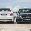 看图说车：Mercedes-Benz C300 AMG Line，最后倩影。