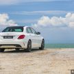 看图说车：Mercedes-Benz C300 AMG Line，最后倩影。