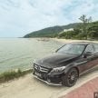 看图说车：Mercedes-Benz C300 AMG Line，最后倩影。