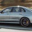 全新 Mercedes-AMG E63 实车照发布，动力输出更强！