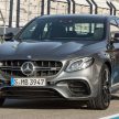 全新 Mercedes-AMG E63 实车照发布，动力输出更强！