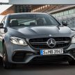 全新 Mercedes-AMG E63 实车照发布，动力输出更强！