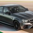 全新 Mercedes-AMG E63 实车照发布，动力输出更强！