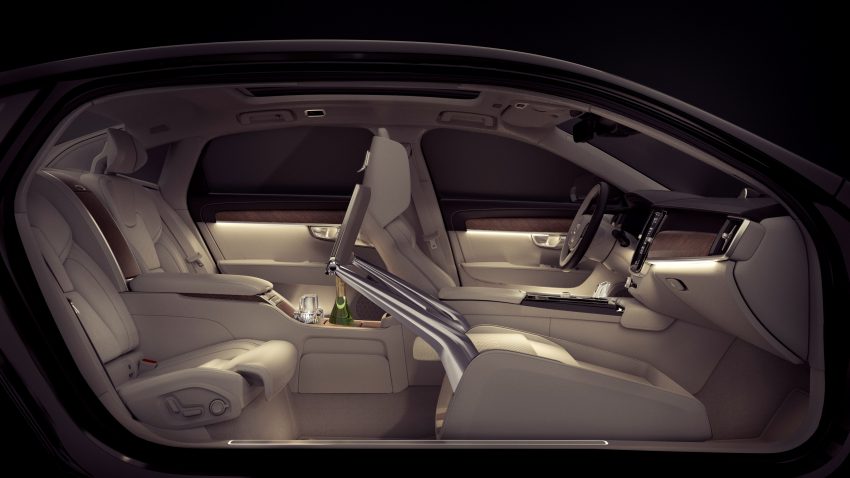 中国发布 Volvo S90 L 与 S90 Excellence 奢华配备视频。 12124