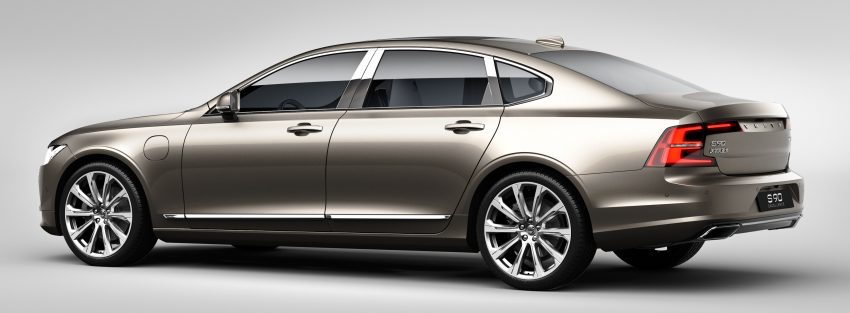中国发布 Volvo S90 L 与 S90 Excellence 奢华配备视频。 12130
