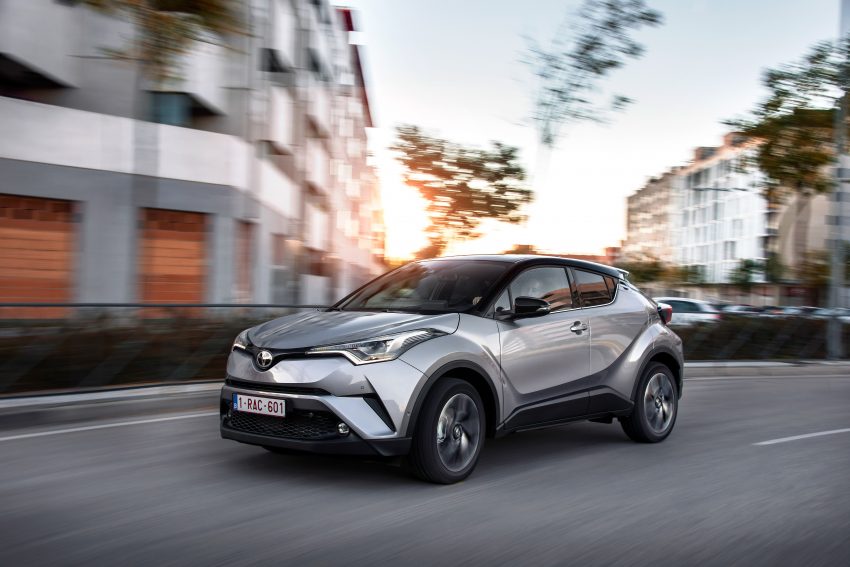 原厂发布更多 Toyota C-HR 实车宣传照，安全配备丰富！ 13112