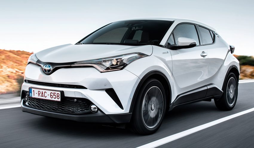 原厂发布更多 Toyota C-HR 实车宣传照，安全配备丰富！ 13167