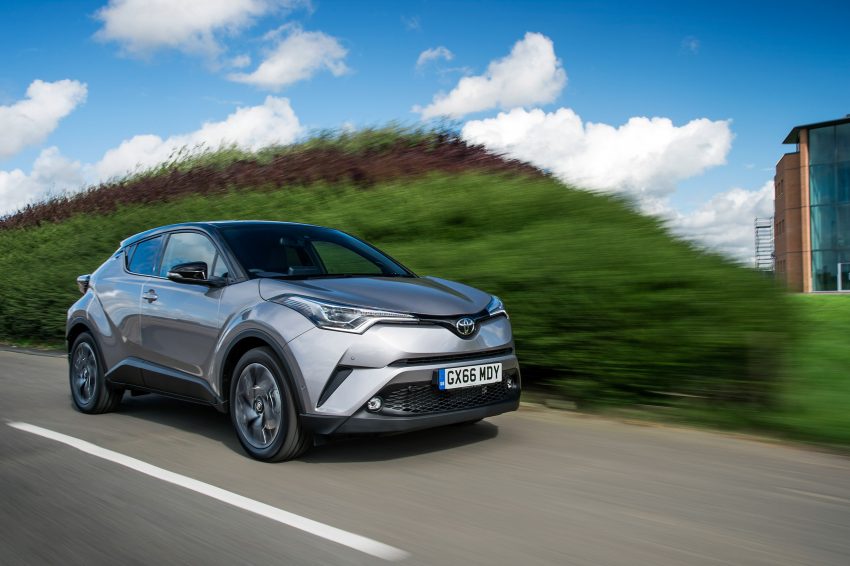 原厂发布更多 Toyota C-HR 实车宣传照，安全配备丰富！ 13130