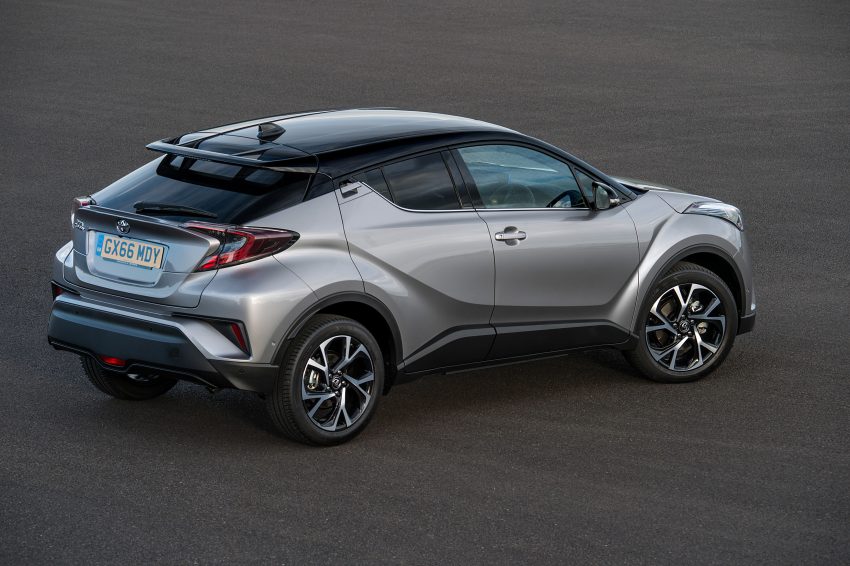 原厂发布更多 Toyota C-HR 实车宣传照，安全配备丰富！ 13160