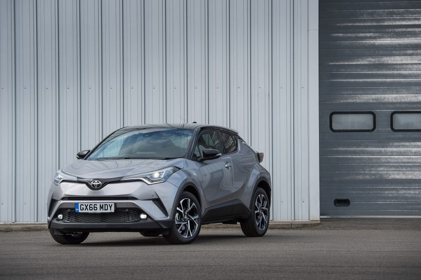 原厂发布更多 Toyota C-HR 实车宣传照，安全配备丰富！ 13150