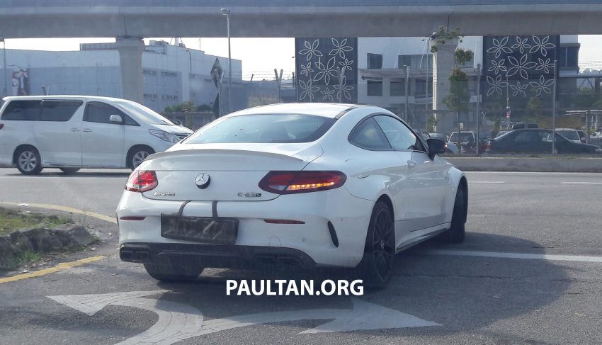 Mercedes-AMG C 63 S Coupe 谍照曝光，本周将上市！ 13235