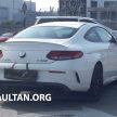 Mercedes-AMG C 63 S Coupe 谍照曝光，本周将上市！