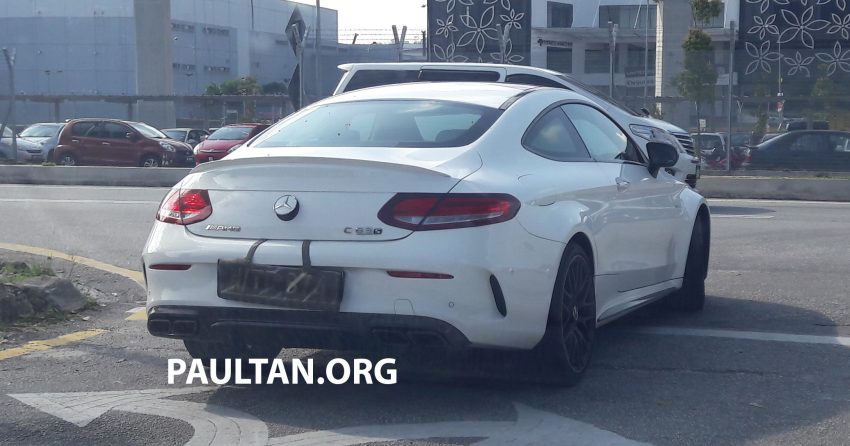 Mercedes-AMG C 63 S Coupe 谍照曝光，本周将上市！ 13236